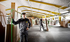 Sortierte Lagerhalle Sortierte Lagerhalle